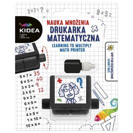 SELLO RODILLO PARA APRENDER TABLAS DE MULTIPLICAR KIDEA.
