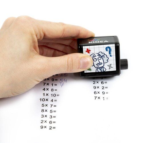 SELLO RODILLO PARA APRENDER TABLAS DE MULTIPLICAR KIDEA.