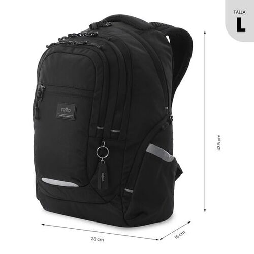 Mochila Eufrates - Black. TOTTO.