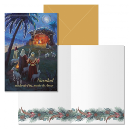 TARJETA DE FELICITACION NAVIDEÑA. DOHE.