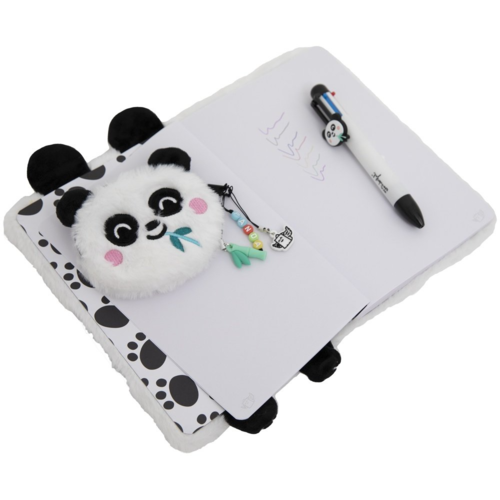 SET DE LIBRETA A5 + MONEDERO + BOLIGRAFO BORRABLE PANDA. MR WONDERFUL.