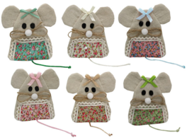 BOLSA GUARDA DIENTES RATONCITO PEREZ COLORES SURTIDOS.