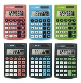 CALCULADORA BOLSILLOMILAN POCKET Y OFICCE BOX