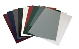 TAPA DE ENCUADERNAR A4 NEGRO. 0,5 PP. C.100. CARCHIVO.