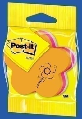 TACO NOTAS POST-IT EN BLISTER FLOR