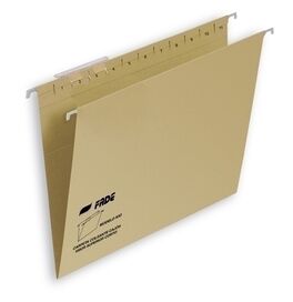 CARPETA COLGANTE TAMAÑO FOLIO. KRAFT. FADE. CAJA 50UDS.