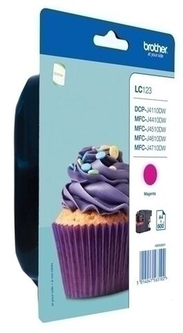 BROTHER LC123 MAGENTA