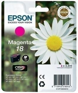 EPSON 18 MAGENTA ORIGINAL