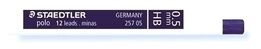 MINAS 0.5 STAEDTLER POLO - HB (TUBO DE 12 MINAS)