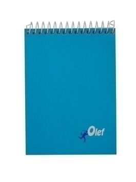 BLOCK OLEF 16 80HOJAS CUADRICULADO APAISADO COLORES