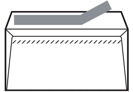 SOBRE SAM 115x225 BCO.90g OPEN C/500