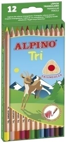 LAPICES COLOR ALPINO TRI est.12