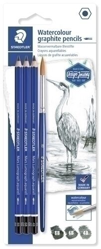 LAPIZ STAEDTLER 100A LUMOGRAPH AQUARELLA B/3