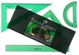 JUEGO DE REGLAS FABER CASTELL. 30CM.
