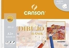 BLOCK DIBUJO A3+ 150GR. 20H. BASIK PREMIUM. CANSON.