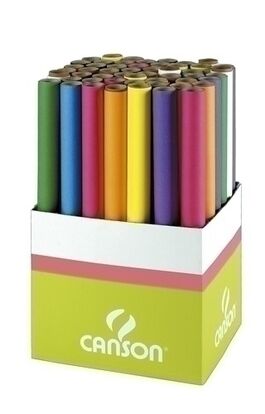 PAPEL SEDA CANSON ROLLO 0,5x5 BLANCO