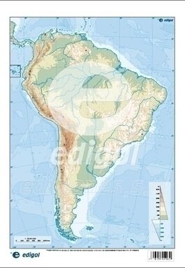 MAPA MUDO AMERICA DEL SUR FISICO