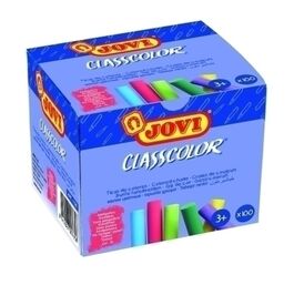 TIZAS DE COLORES JOVI ESTUCHE DE 100