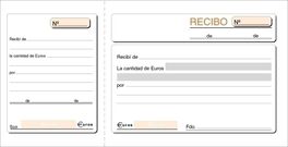 TALONARIO RECIBOS CON MATRIZ LOAN