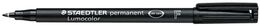 ROTULADOR PERMANENTE STAEDTLER 318 LUMOCOLOR (F) NEGRO