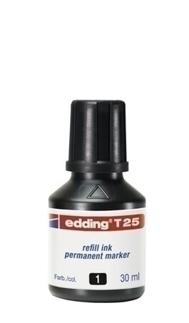 TINTA PARA ROTULADOR EDDING T25 NEGRO