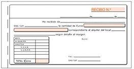 TALONARIO RECIBOS ALQUILER DUPLICADO