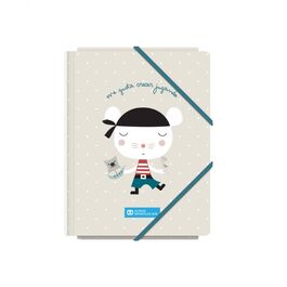 CARPETA SOLIDARIA A5 GOMAS PIRATA