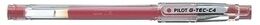 PILOT G-TEC-C4 ROJO ROLLER GEL