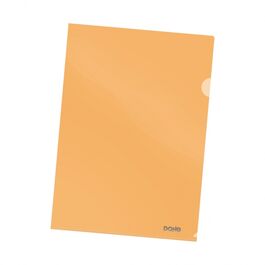 DOSSIER UÑERO CRISTAL A4 NARANJA
