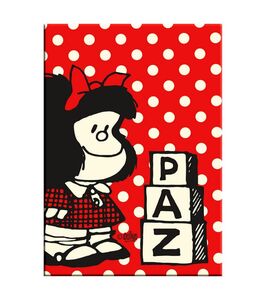 TARJETA DE FELICITACIÓN MAFALDA. MODELO 1.