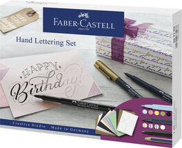 SET DE LETTERING. FABER CASTELL.