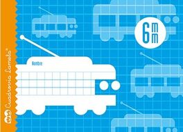 LIBRETA 4º CUADROVIA 6MM 16H APAISADO. LAMELA.