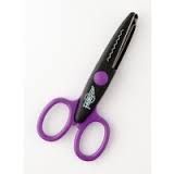 TIJERA DENTADA BLISTER-2 13CM