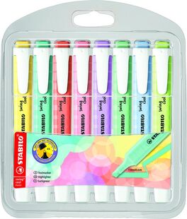 MARCADOR FLUORESCENTE STABILO SWING COOL PASTEL 8 COLORES