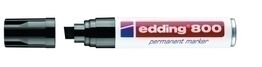 ROTULADOR PERMANENTE EDDING 800 BISELADO NEGRO