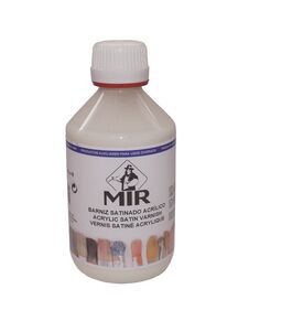 BARNIZ BRILLANTE ACRÍLICO. 250ML. MIR.