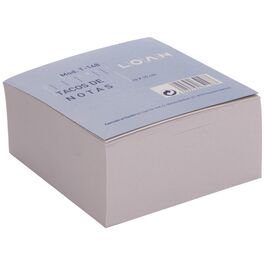 Taco Notas PRAXTON Encolado 10 x 10 mm. Blanco