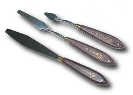 ESPATULA. PACK 3 ESPATULAS ACERO. MIR.