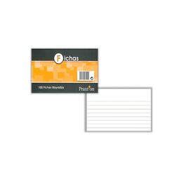 FICHAS Nº 2 RAYADO HORIZONTAL. PAQUETE 100. PRAXTON.