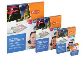 FUNDA PLASTIFICAR FOLIO DHP 80 MICRA 220X320MM C/100 BRILLO