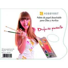 PALETA DE PAPEL HOBBIART. MIR.