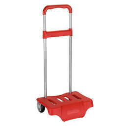 CARRO PORTAMOCHILA ROJO. SAFTA.